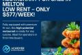 Restaurant For Sale –  Growing Melton Corridor | Low Rent - Only $577 per week
