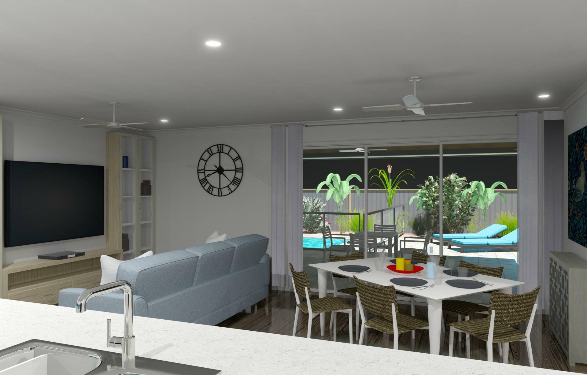 Lot 2 Workshops st Brassall Family room