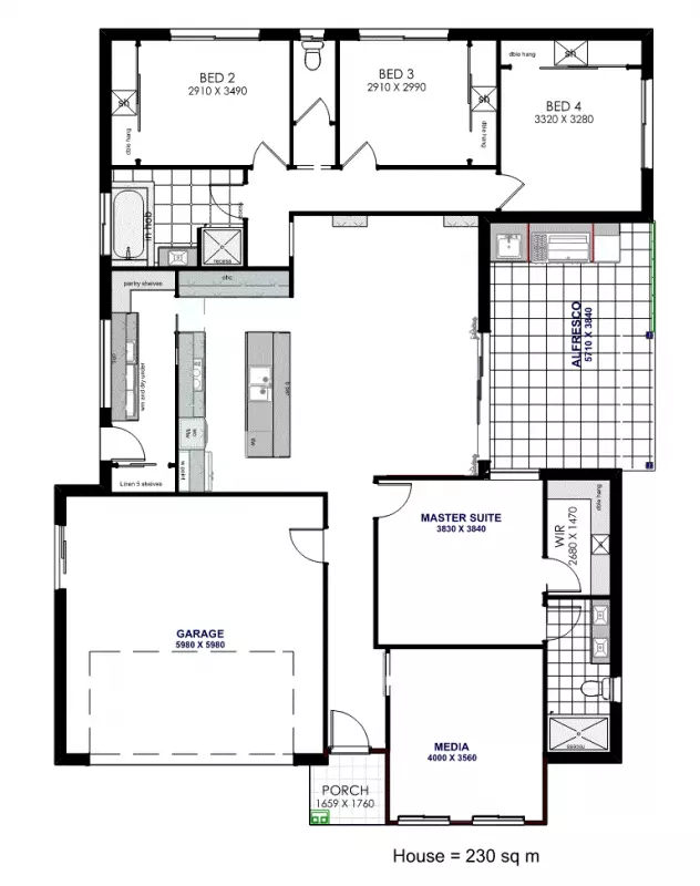 Lot 2 Workshops st Brassall Floor Plan