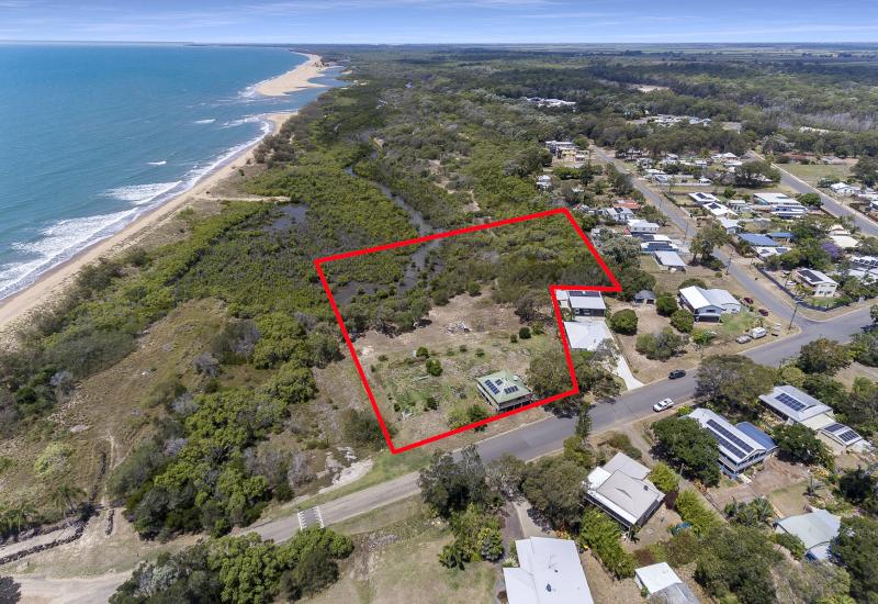 Almost 6 Acres Beachfront!