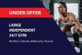 LARGE INDEPENDENT 24/7 GYM (NORTHERN SUBURBS MELBOURNE) BFB1100