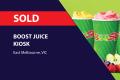 BOOST JUICE KIOSK FOR SALE (EAST MELBOURNE) BFB3040