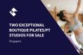 TWO EXCEPTIONAL BOUTIQUE PILATES/PT STUDIOS FOR SALE (SINGAPORE) BFB3096