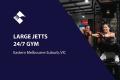 LARGE JETTS 24/7 GYM (EASTERN MELBOURNE SUBURB) BFB3119