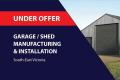 GARAGE/SHED MANUFACTURING & INSTALLATION (SOUTH-EAST VIC) BFB3372