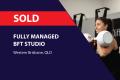 FULLY MANAGED BFT STUDIO FOR SALE (WESTERN BRISBANE) BFB3527