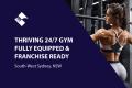 THRIVING 24/7 GYM – FULLY EQUIPPED & FRANCHISE READY (SOUTH-WEST SYDNEY) BFB3796