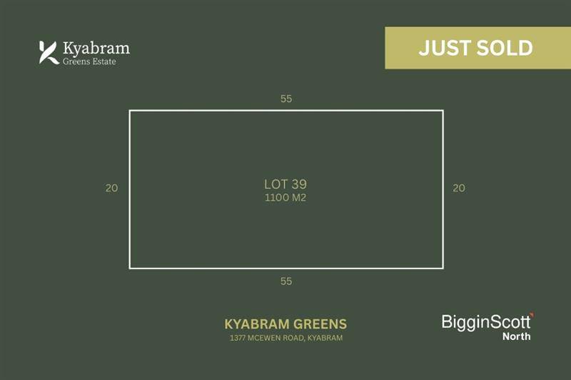 Lot 39, 1377 Mcewen Road, Kyabram VIC 3620, Kyabram - Image 1