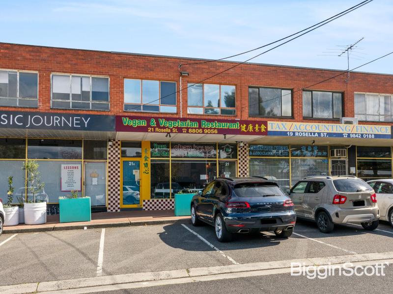Prime Restaurant &amp; Residential Investment – 21 &amp; 21A Rosella Street, Doncaster East