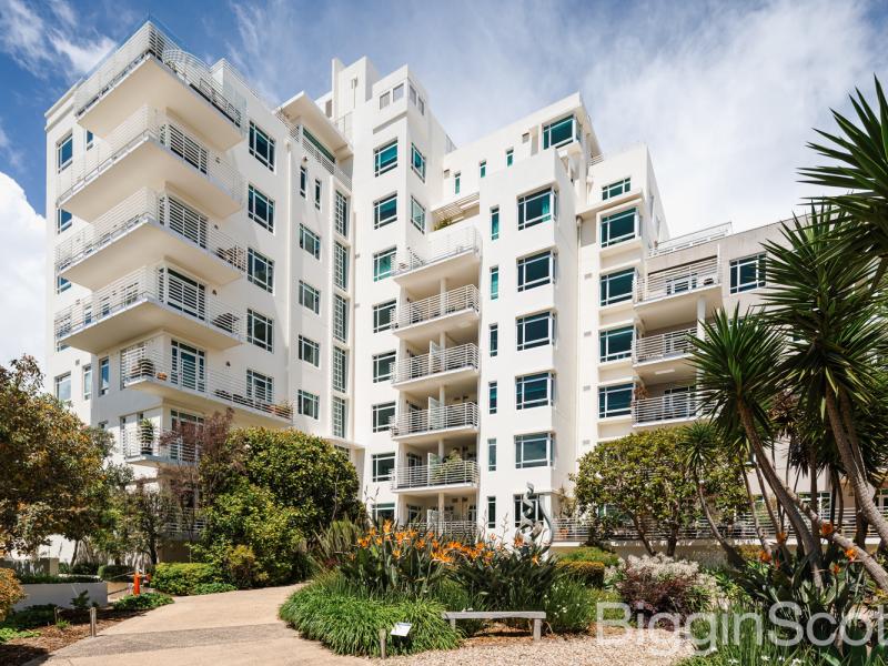 Sought-After Portside Living with Peaceful Garden Outlook