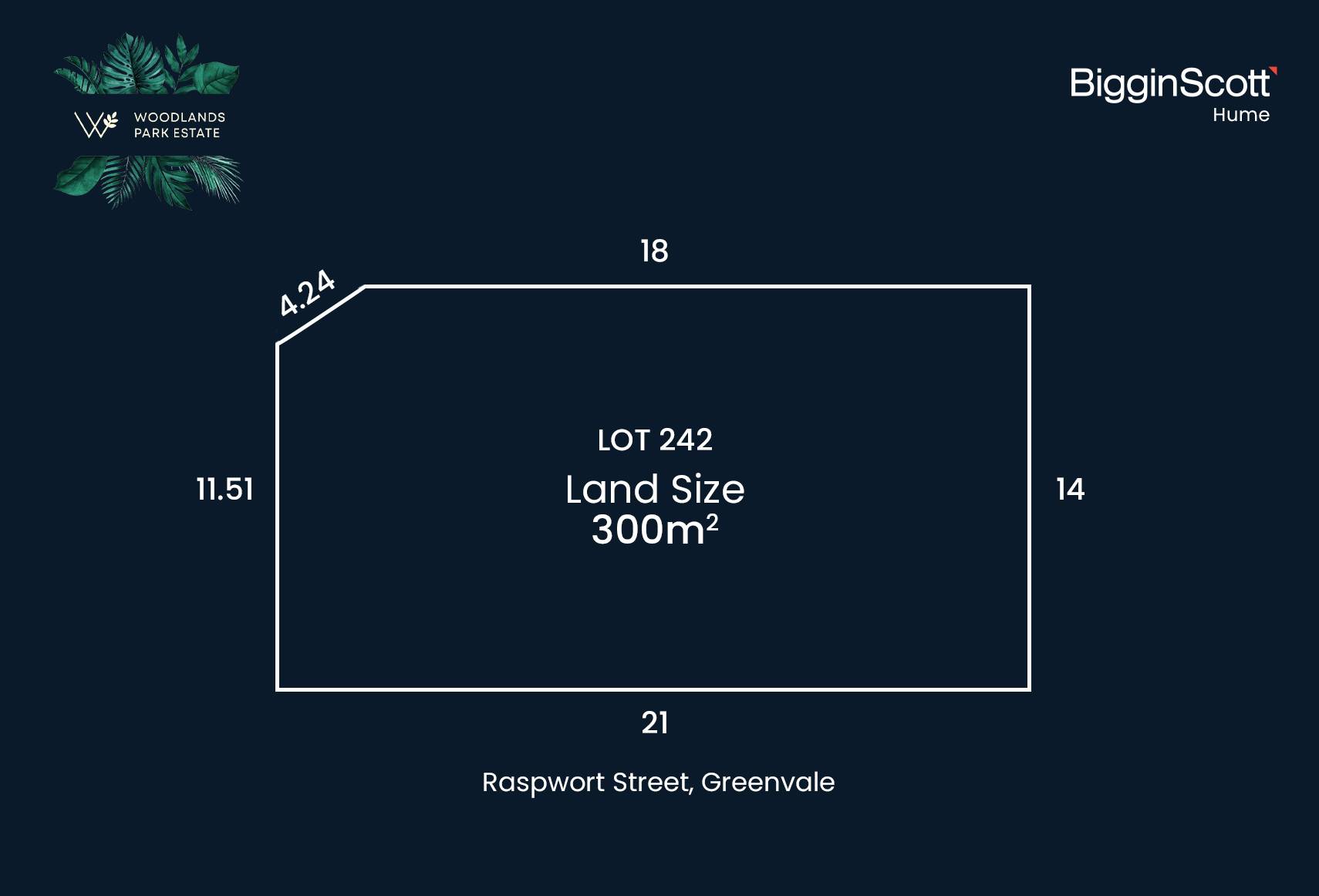 Lot 242 WOODLANDS PARK, Greenvale VIC 3059, Greenvale - Image 1
