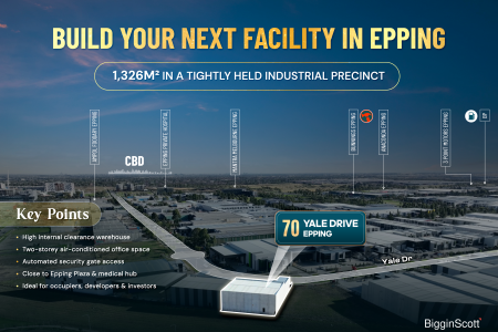 For Sale or Lease | Brand New Industrial Facility in Epping