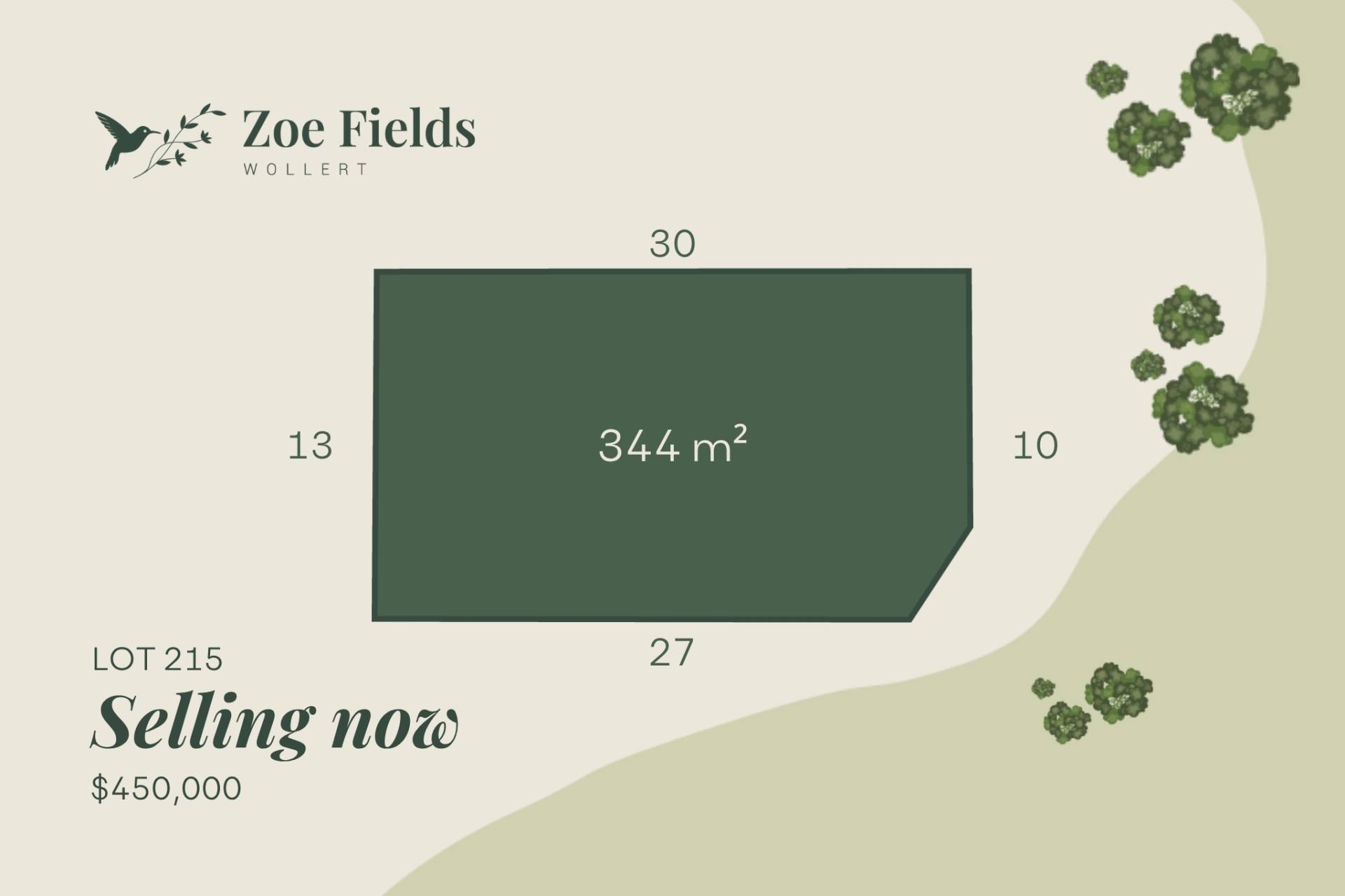 Lot 215, 20E Zoe Drive, Wollert VIC 3750