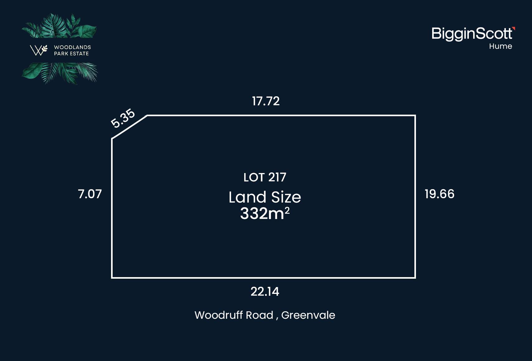 Lot 217 Woodlands Park, Greenvale VIC 3059