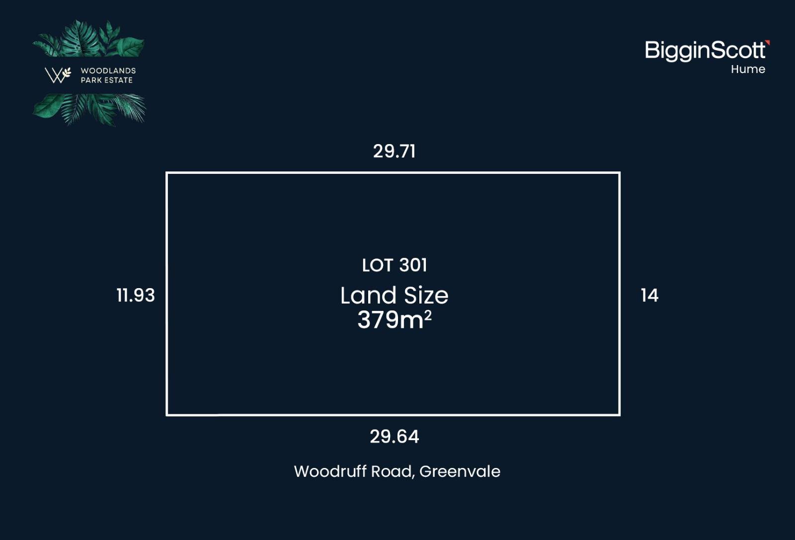 Lot 301 Woodlands Park, Greenvale VIC 3059