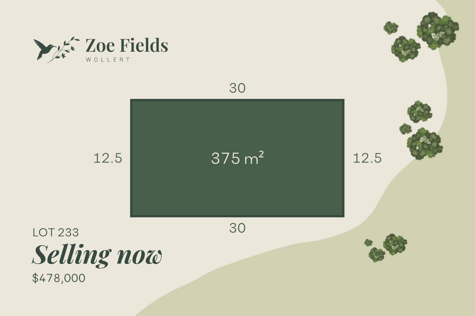 Lot 233, 20E Zoe Drive, Wollert VIC 3750