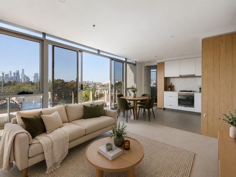 Sweeping City Skyline Views