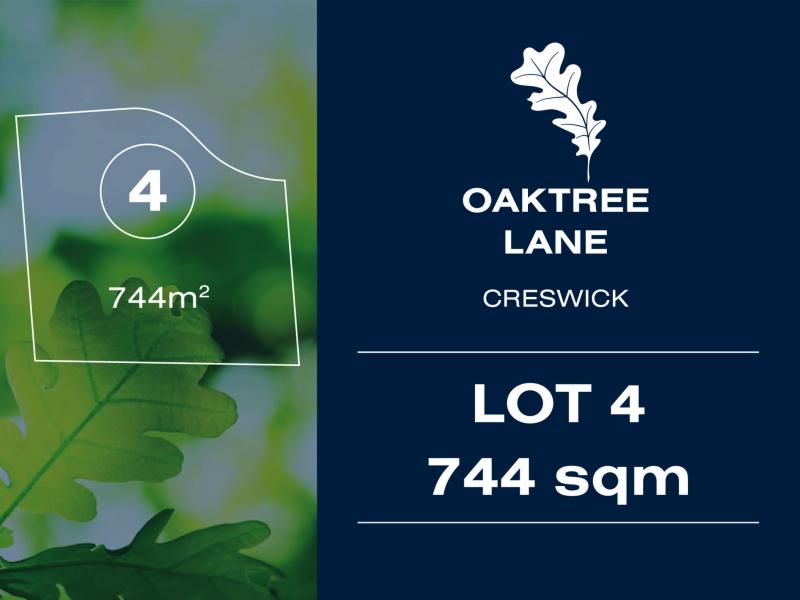 LOT 4 OAKTREE LANE CRESWICK