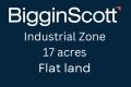 Industrial land for sale - 17 acres 