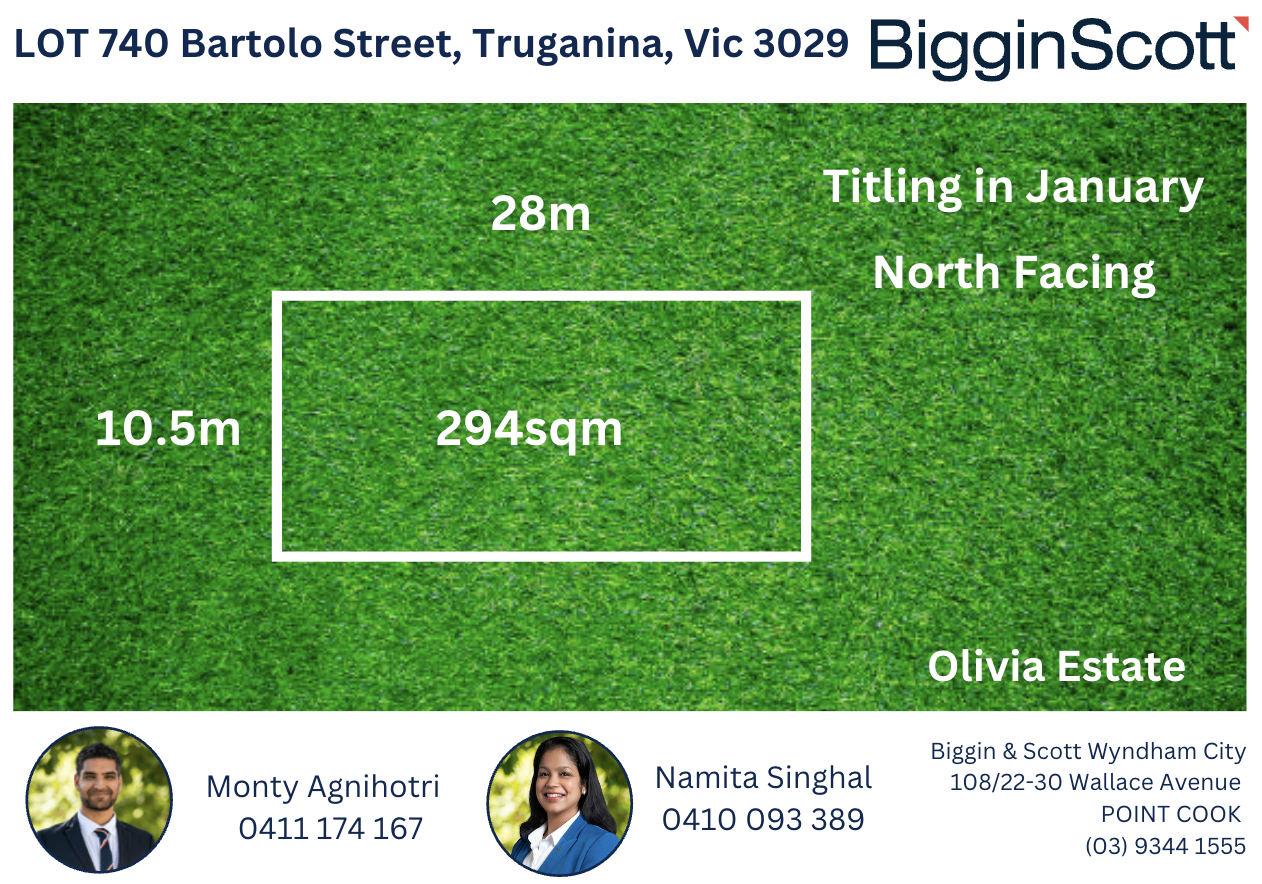 Lot 740 Bartolo Street, Truganina VIC 3029