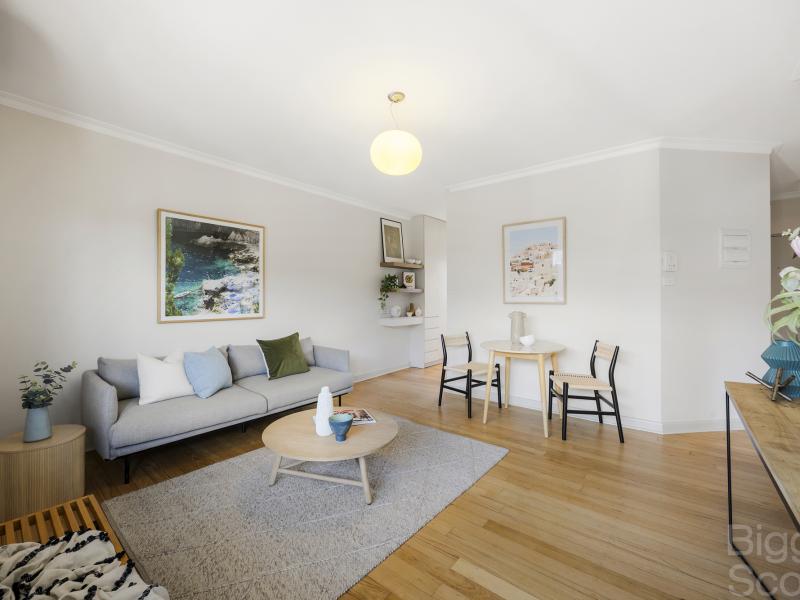 This renovated second floor apartment is sensational in every way.