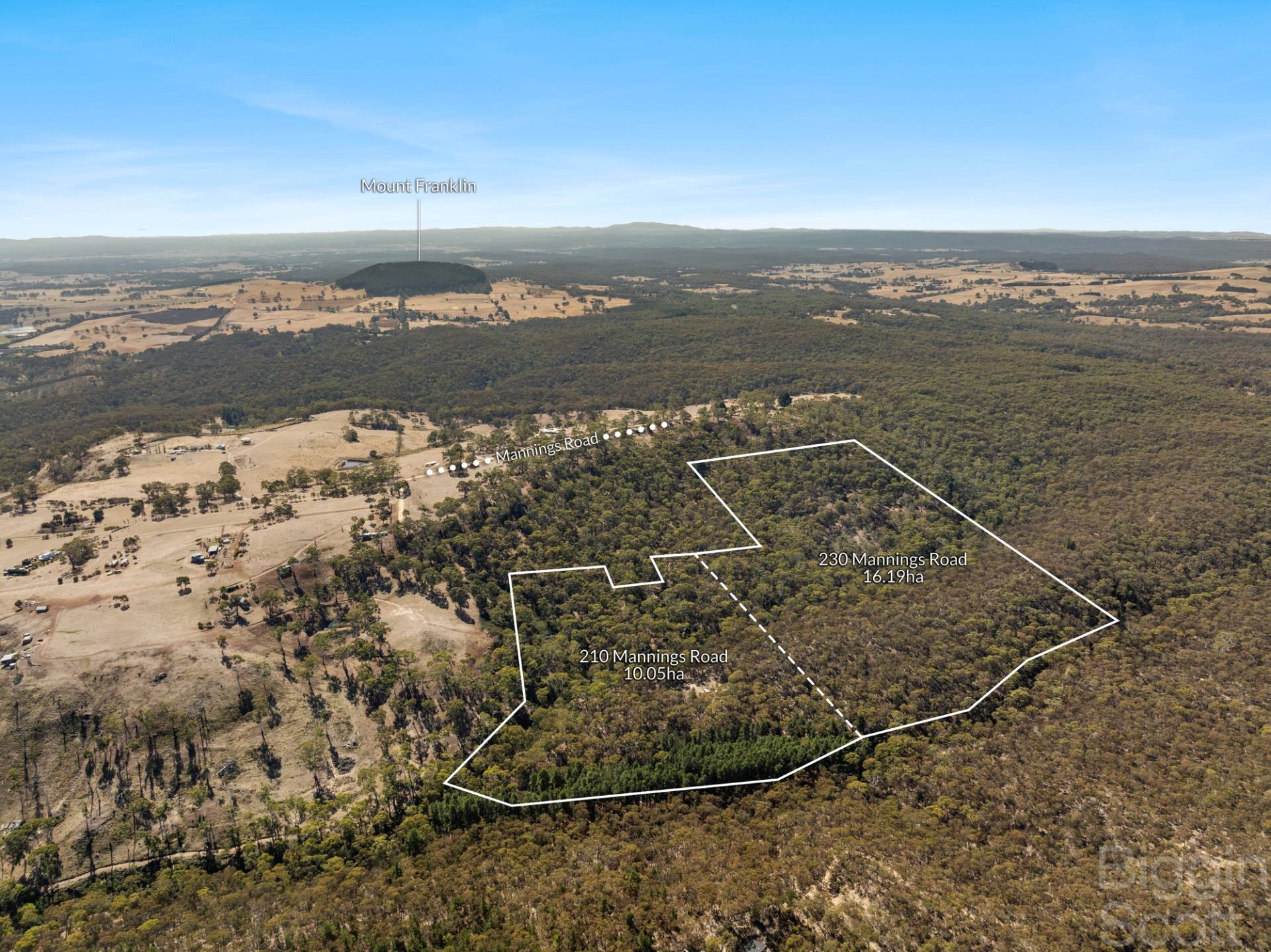 210 & 230 Mannings Road, Dry Diggings VIC 3461
