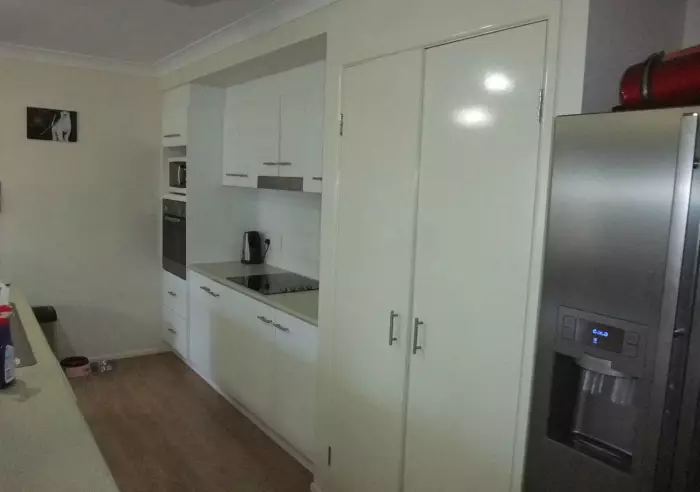 Plenty of cupboard space