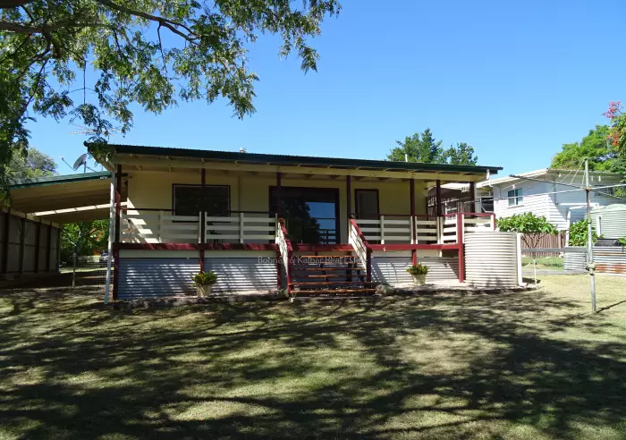 Back Elevation showing rear deck