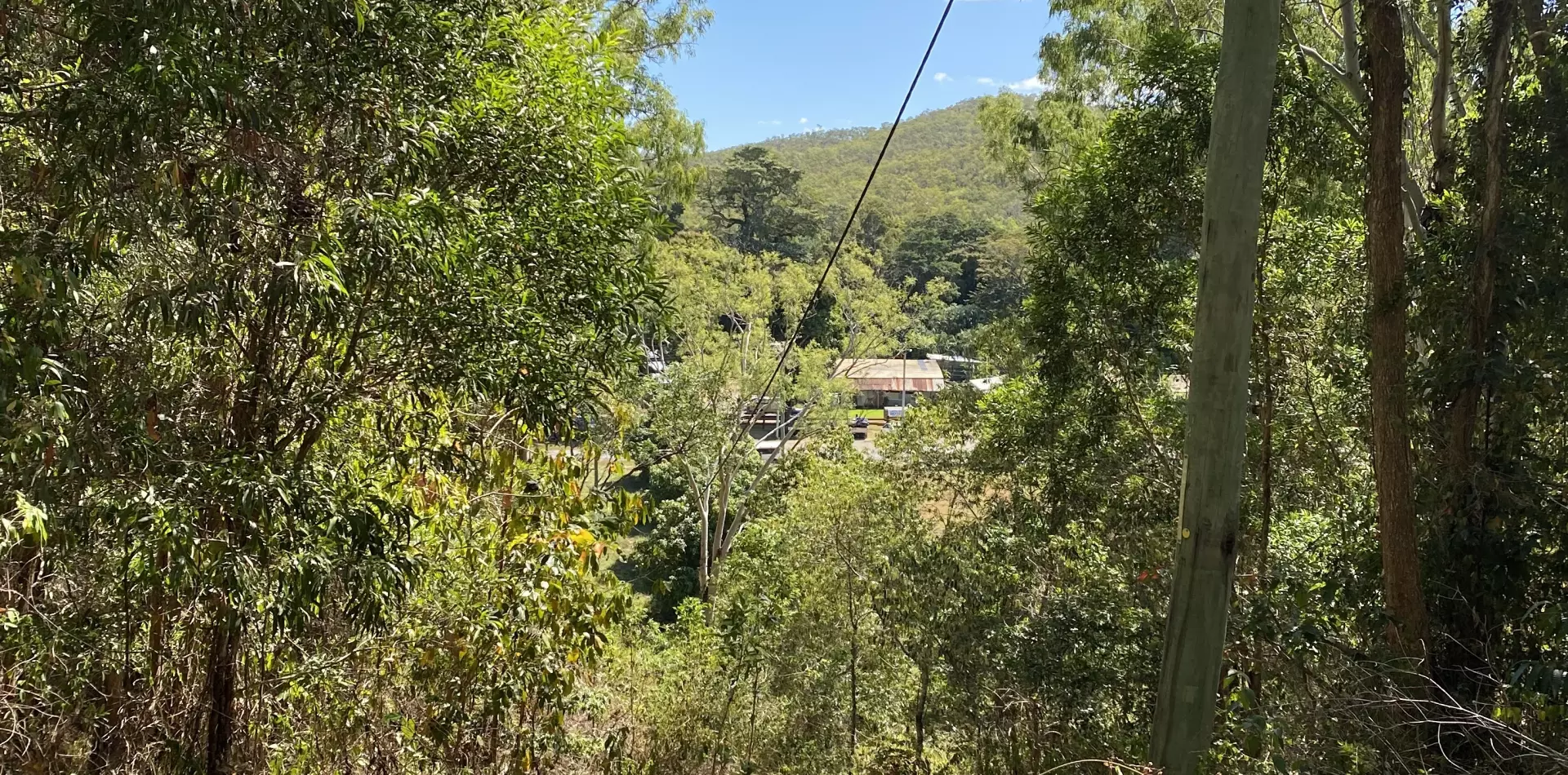 View of Lions Den from house pad #1