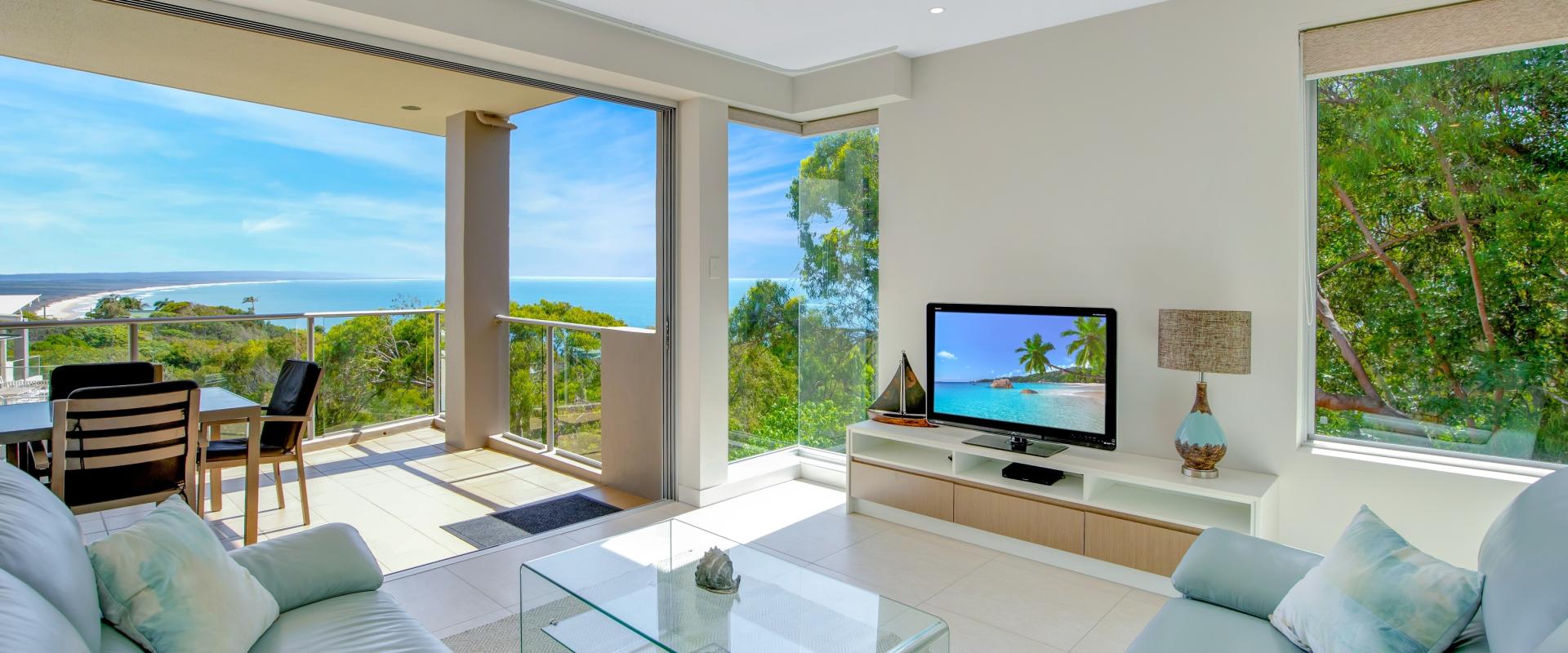 Cooloola Coast Realty Stunning Ocean Views. Seabreezes. Aircon. WiFi.