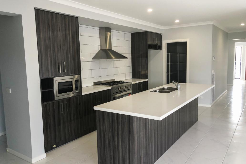 Kitchen and walk in pantry