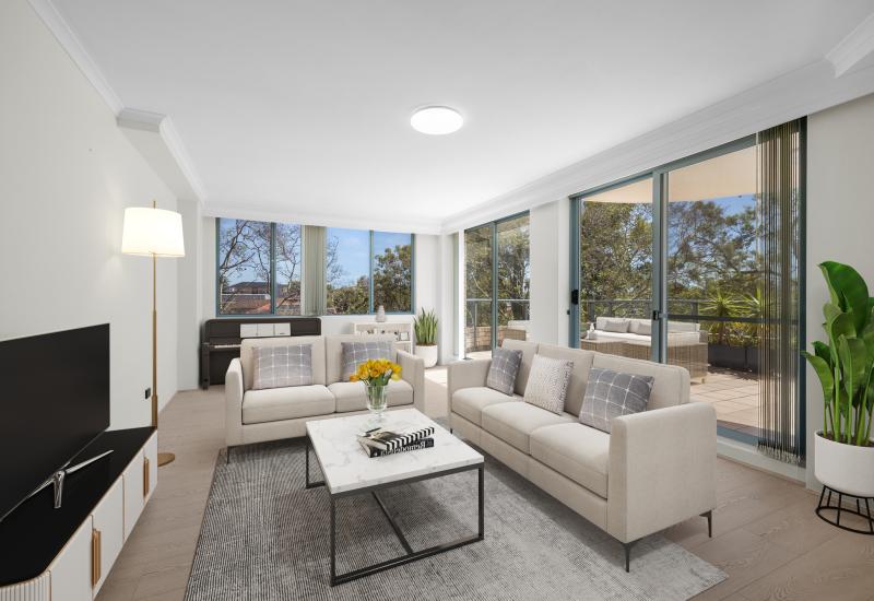 Penthouse-Style 3-Bedroom Apartment with Balcony, Outdoor Kitchen & Premium Facilities - Just renovated!