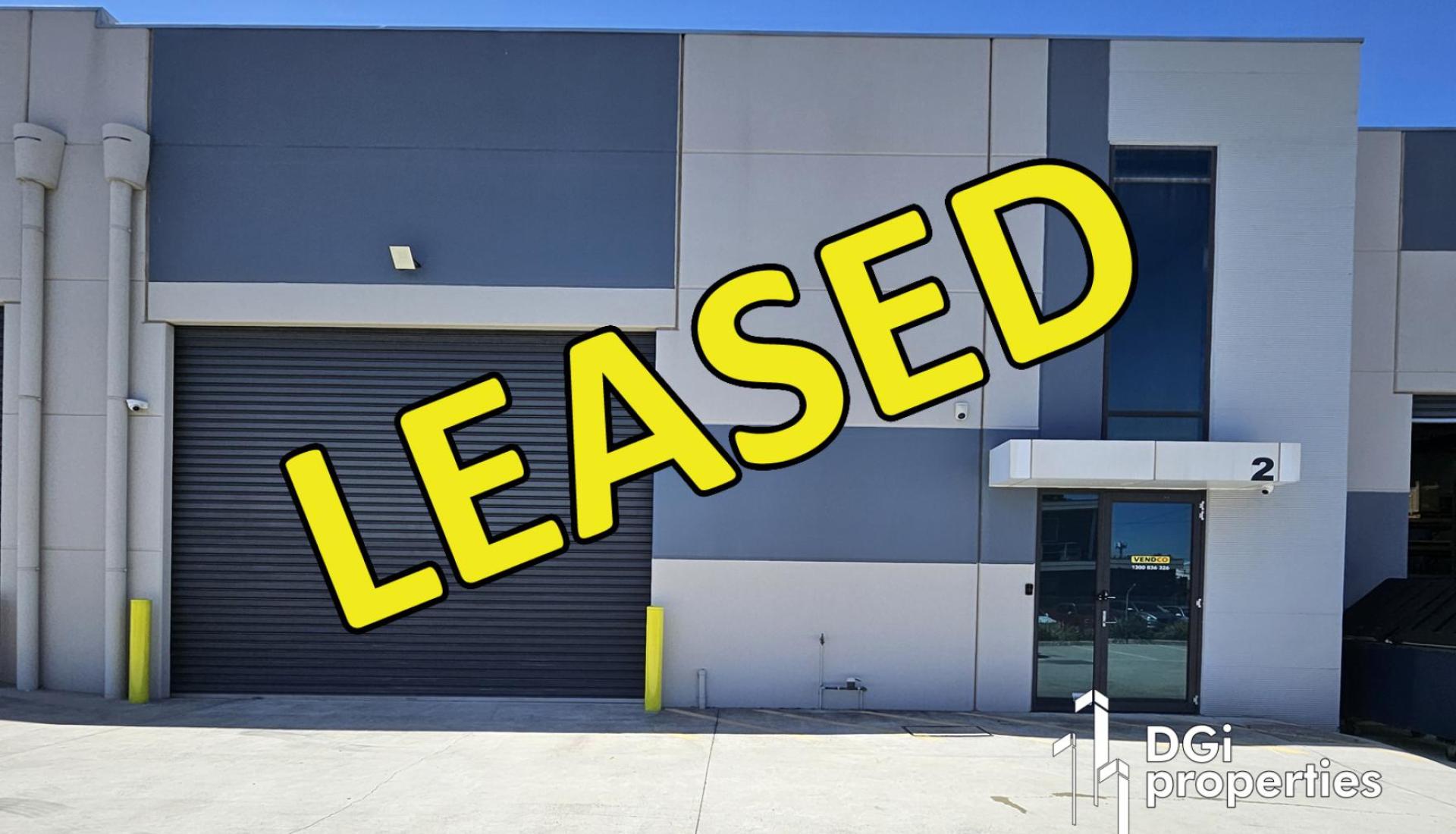 HIGH CLEARANCE WAREHOUSE – READY TO OCCUPY