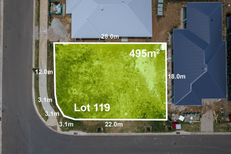 Registered 495m² Block in Thriving Lilywood Landings