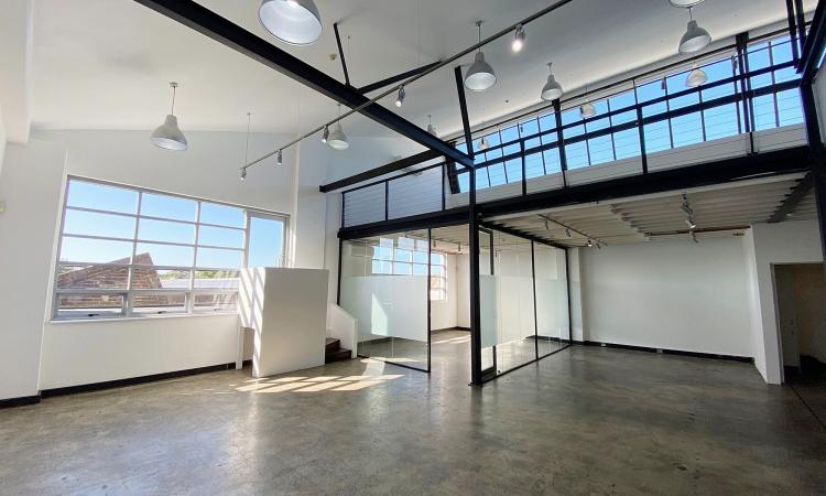 Quality Creative Office, Workspace with  in the  Spurway Building- Great Light, High Ceiling and a Huge Private Balcony!..