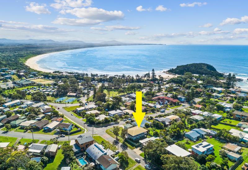 Outstanding Elevated Coastal Home with Views!