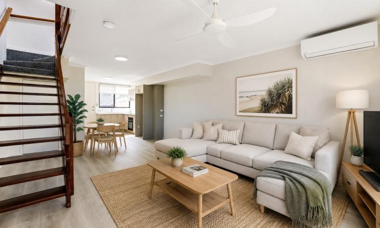 Fully Renovated North-Facing Townhouse in Prime Maroochydore Location