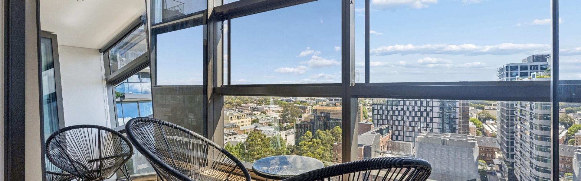 Level 15 Elevated Parkside Living: One-Bedroom Plus Study