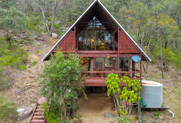 St Albans – Character Filled A-Frame Retreat with River Glimpses