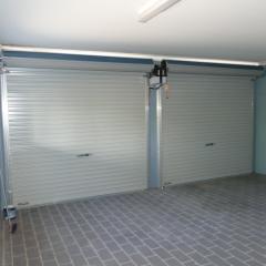 Double garage with remote