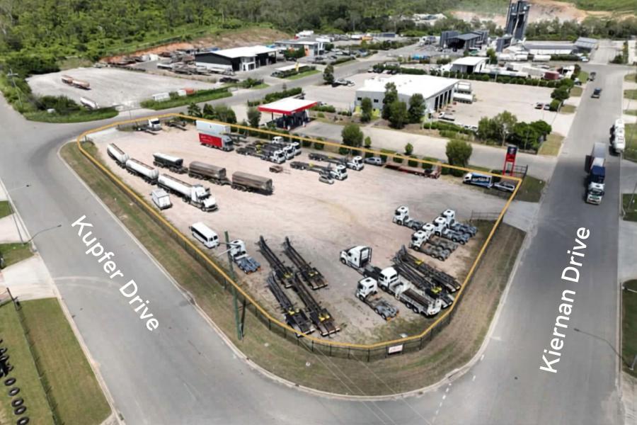 High Exposure Industrial Site with Heavy Vehicle Accessibility For Sale or Lease
