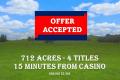 OFFER ACCEPTED - 712 ACRES CLOSE TO CASINO