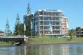 Modern two bedroom apartment in CBD security complex with river views.