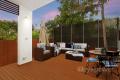 LUXURIOUS CONTEMPORARY TOWNHOME WITH LAVISHLY LARGE COURTYARD AND DECK
