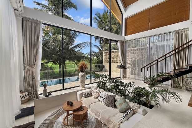 Modern Tropical Villa with Stunning Rice Field Views in Tampaksiring