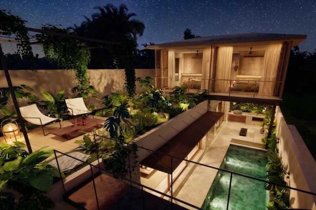 Casa Maméh – Luxury Two Bedroom Rice Field Villa in Seseh, Bali