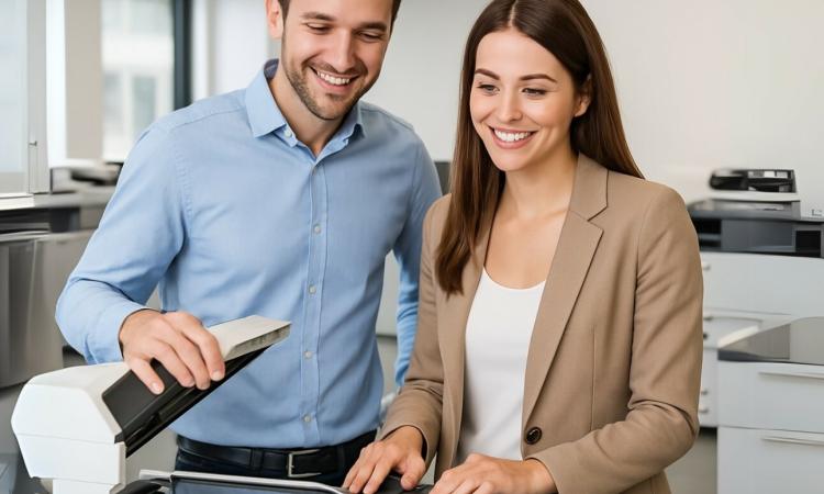 Highly Profitable Printer Distribution & Service Business + Commercial Building for Sale