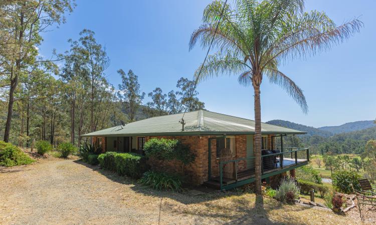 North-Facing Valley Views on Easy-Care Acreage