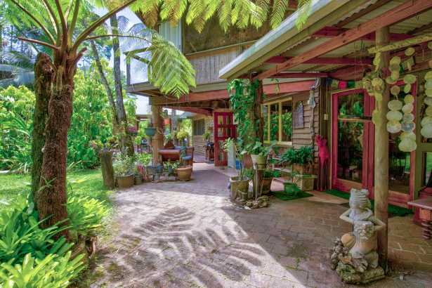 Private Rainforest Acreage with Creek Frontage, Pool & Off-Grid Living