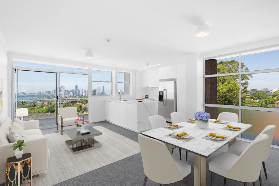 Sophisticated Executive Two-Bedroom Apartment with Spectacular Panoramic Views!